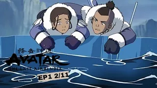 Avatar: the last Airbender [Book water] Episode 1 boy in iceberg 2/11