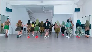 Terlanjur Mencintaimu - Line Dance / Demo : 7 Gym & Studio Palembang