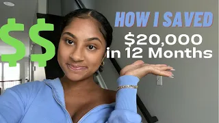 How to Save $20,000 in 12 Months| #howtosavemoney #howtoinvestyourmoney