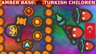 [TAMING.IO] AMBER BASE VS TURKISH CHILDREN!