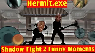 Hermit.exe | Shadow Fight 2 Funny Moments | troll Boy