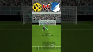 Dortmund va hoffenheim fc  penalty shootout | efootball 2024