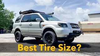 Offroad Tire Size Advice for 1st Gen Pilots (Featuring my new Toyo Open Country ATIII 245-75-16s)