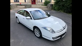 Citroën C6 2.2 HDi Exclusive -10 in white. The last 2.2 C6 ever built!