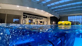 NAJGŁĘBSZY basen NURKOWY na ŚWIECIE "DEEPSPOT", DO DNA... Deepest pool in the world