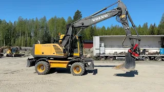 Köp Grävmaskin Volvo EW160B på Klaravik