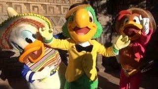 Three Caballeros: Panchito, Jose Carioca and el Pato Donald Meet for Limited Time Magic at Epcot