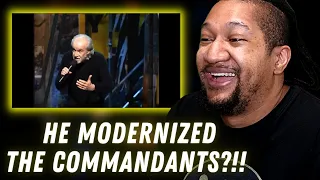 Reaction to GEORGE CARLIN - The Ten Commandments