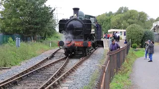 4612 GWR Pannier Tank Engine at Peterborough on the NVR