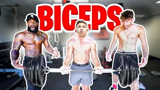 Bicep Curl Strength Challenge with Tristyn Lee & 2Hype!