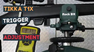 Tikka T1x Factory Trigger Adjustment - About 1lb
