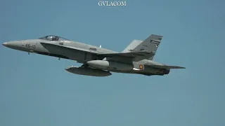 Spanish Air Force EF-18A Hornet at Iniochos 2024