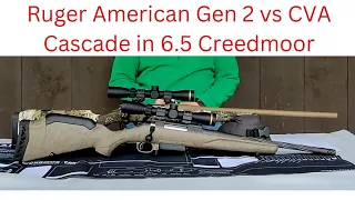 Ruger American Gen 2 vs CVA Cascade in 6.5 Creedmoor