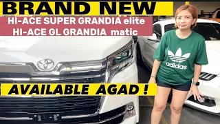 TOYOTA HIACE 2023 SUPER GRANDIA ELITE AND GRANDIA GL AUTOMATIC AVAILABLE AGAD 😍😀#repocars #toyota