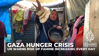 Gaza humanitarian crisis: UN warns risk of famine increasing every day