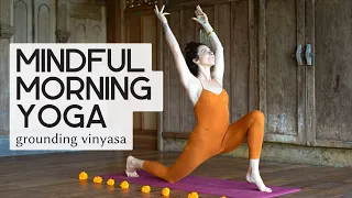 20 minute GROUNDING 🌱 Mindful Morning Vinyasa Yoga | COLE CHANCE YOGA