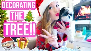 DECORATING FOR CHRISTMAS!! VLOGMAS DAY 1! Alisha Marie