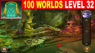 100 Worlds LEVEL 32 Walkthrough - Escape Room Game 100 Worlds Guide
