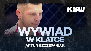 Mówiłem, że będą fajerwerki - Artur Szczepaniak po KSW 76 | Wywiad w klatce