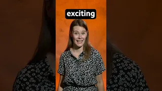 'exciting' vs 'excited' - what's the difference?