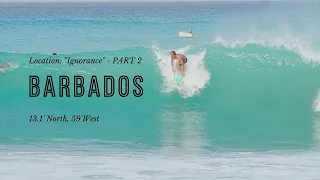 SURFING BARBADOS - North Swell Part 1 - 2021