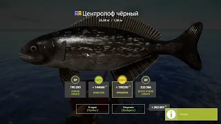 Трофейный Центролоф на Норвежском море - Русская Рыбалка 4