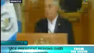 Guatemala: Vice President Resigns in Corruption Scandal