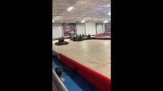 Crazy Go Kart Crash Caught On Camera At k1 Speed During A Race