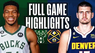 Milwaukee Bucks vs. Denver Nuggets Full Game Highlights | Mar 25 | 2022-2023 NBA Season
