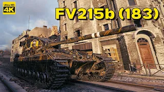 World of Tanks 6 Kills 10,9k damage FV215b (183) | 4K Video | - My battle My rules