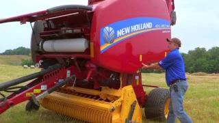 How It Works – Roll-Belt™ Round Baler Power Flow