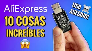 10 COSAS INCREIBLES que puedes COMPRAR en ALIEXPRESS 😱