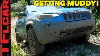 Getting Muddy in the New 2019 2.0L Turbo Jeep Cherokee TrailHawk