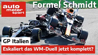 Eskaliert das WM-Duell jetzt komplett? Formel Schmidt zum GP Italien 2021