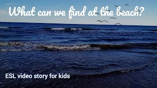 What can we find at the beach? SEA & BEACH. ENGLISH FOR KIDS.