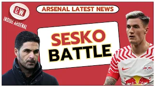 Arsenal latest news: Sesko transfer battle | City's legal action | Gabriel boost | Nketiah reaction