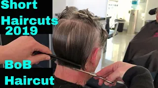 Short Haircuts for women, Bob Haircut, step by step-Amal hermuz