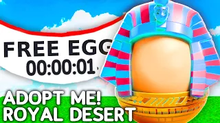 How To Get FREE ROYAL Desert Egg In Adopt Me!