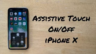 How to turn assistive touch On/Off iPhone X (10)