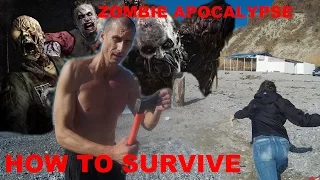 Life Hacks For girls. How To Throw an Axe, Shovel at 10m. Surviving the Zombie Apocalypse