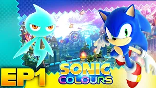 تختيم لعبة سونيك كولورز [ Sonic Colors ] ايق مان سيطر على الفضائيين ؟ #1