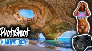 I Did a Photoshoot In a Underwater Cave! | Benagil Cave, Portugal