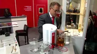 C.Jentner auf der INHORGENTA 2012 - Live Demonstration Rhodium Machine RM01