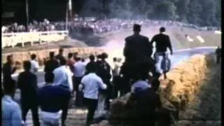 1962 F1 Rouen - Maurice Trintignant & Trevor Taylor Crash