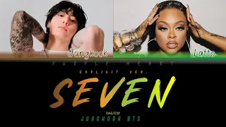 BTS Jungkook - Seven (feat. Latto) Explicit Ver. (Traducida al español)