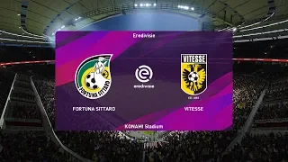 PES 2020 | Fortuna Sittard vs Vitesse - Netherlands Eredivisie | 18 January 2020 | Full Gameplay HD