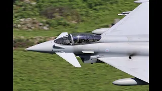 MACH LOOP - RAF Typhoon - Apollo flight 16th May 2024