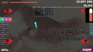 [9⭐] Vaxei | Kaneko Chiharu - - FALLEN - [O' Lord] 94.79% {#1 8❌} - osu!