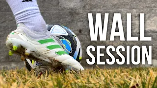 Wall Ball ASMR Training Session | Full Soccer / Football Individual Training Session