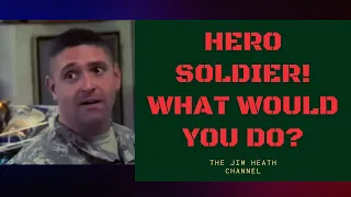 American Serviceman Defends Muslim Worker